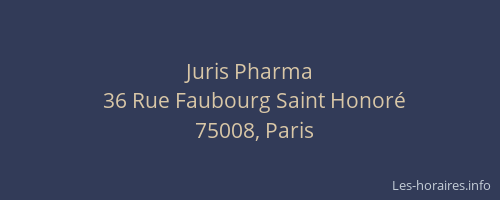 Juris Pharma