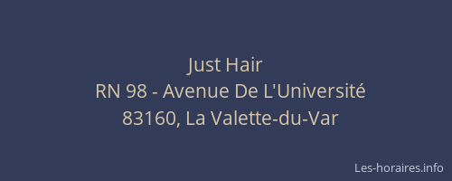 Just Hair