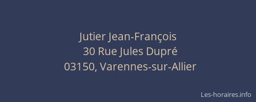 Jutier Jean-François
