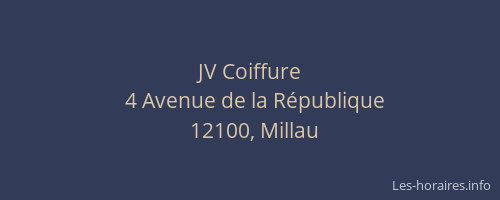 JV Coiffure