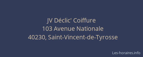 JV Déclic' Coiffure
