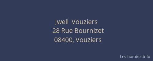 Jwell  Vouziers