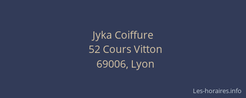 Jyka Coiffure