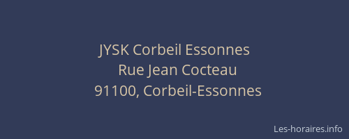 JYSK Corbeil Essonnes