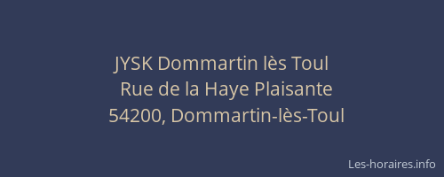 JYSK Dommartin l&egrave;s Toul