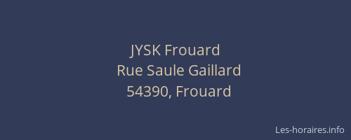 JYSK Frouard
