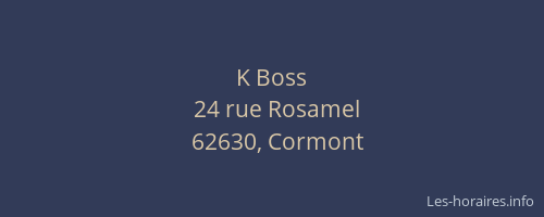 K Boss