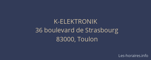 K-ELEKTRONIK