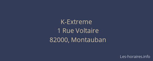 K-Extreme