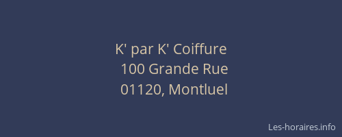 K' par K' Coiffure