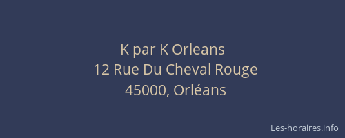 K par K Orleans
