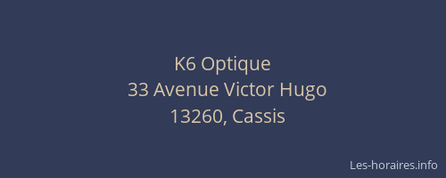 K6 Optique