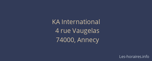KA International