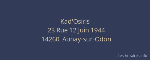 Kad'Osiris