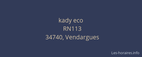 kady eco