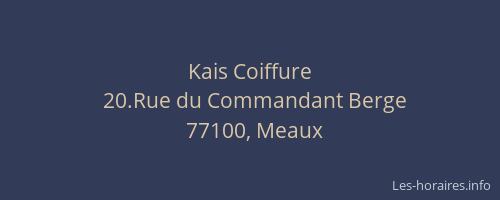 Kais Coiffure
