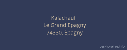 Kalachauf