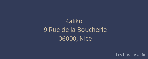 Kaliko