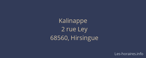 Kalinappe