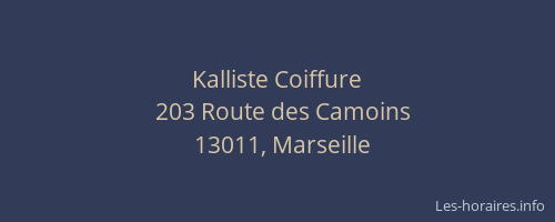 Kalliste Coiffure