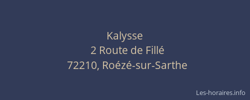Kalysse
