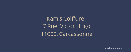 Kam's Coiffure