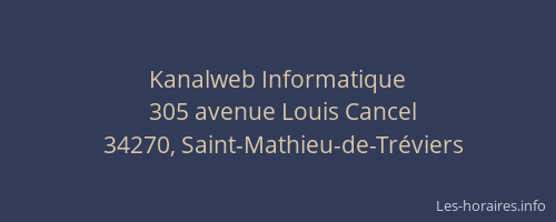 Kanalweb Informatique