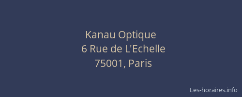 Kanau Optique