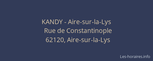 KANDY - Aire-sur-la-Lys