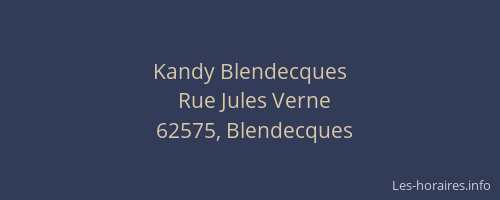 Kandy Blendecques