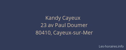 Kandy Cayeux