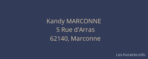 Kandy MARCONNE