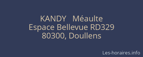 KANDY   Méaulte