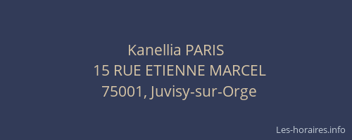Kanellia PARIS