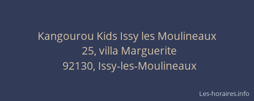 Kangourou Kids Issy les Moulineaux