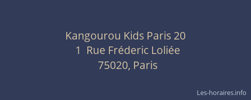 Kangourou Kids Paris 20