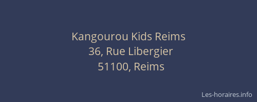 Kangourou Kids Reims