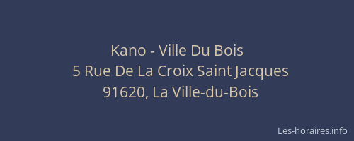 Kano - Ville Du Bois