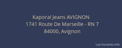Kaporal Jeans AVIGNON
