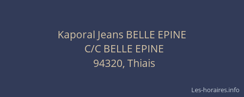 Kaporal Jeans BELLE EPINE