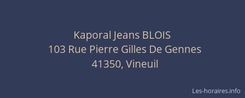 Kaporal Jeans BLOIS