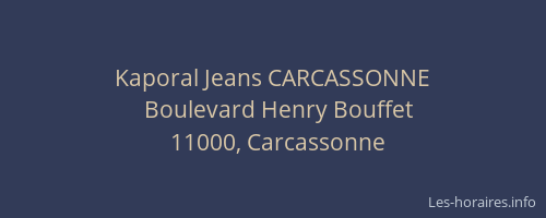 Kaporal Jeans CARCASSONNE