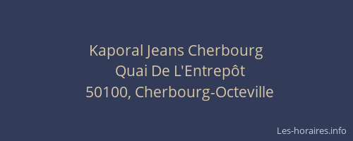 Kaporal Jeans Cherbourg