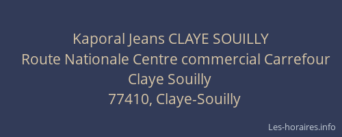 Kaporal Jeans CLAYE SOUILLY