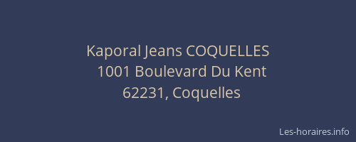 Kaporal Jeans COQUELLES
