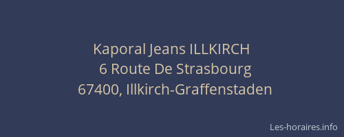 Kaporal Jeans ILLKIRCH