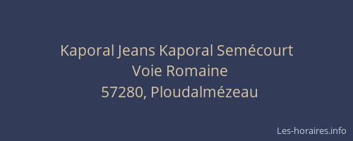 Kaporal Jeans Kaporal Semécourt
