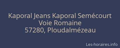 Kaporal Jeans Kaporal Semécourt