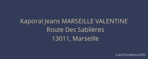 Kaporal Jeans MARSEILLE VALENTINE