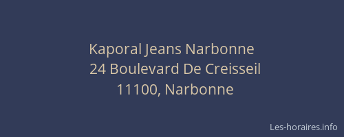 Kaporal Jeans Narbonne
